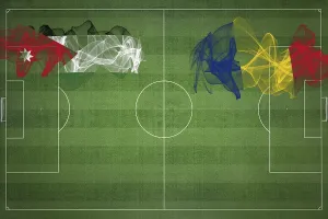 Jordan vs Romania Soccer Match