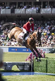 Category Historic EN Prints: Jorne Sprehe of Germany and riding Sprehe Hot Easy compete in the first round of the 1