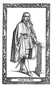 Joseph I, 1678-1711 ibid, Prince of the House of Habsburg and Holy Roman Emperor from 1705 to 1711