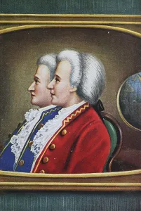 Joseph-Michel Montgolfier (1740-1810) and Jacques-Etienne Montgolfier (1745-1799)
