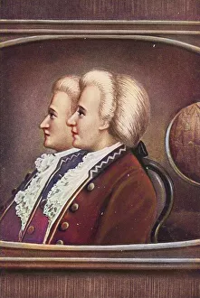 Joseph-Michel Montgolfier (1740-1810) and Jacques-Etienne Montgolfier (1745-1799)