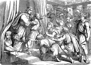 Joseph reveals himself to his brothers and lets his father come to Egypt