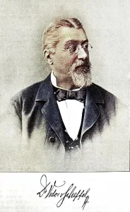 Joseph Victor Scheffel, from 1876 von Scheffel