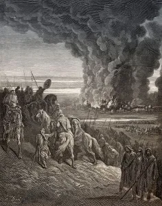 Joshua Burns the Town of Ai, Old Testament
