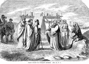 Joshua dismisses the three and a half tribes