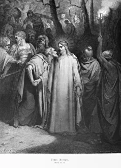 Judas betraying Jesus, Gospel of Matthew