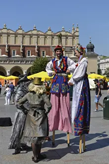 Jugglers, Main Market, Krakow, Poland