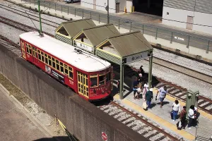 Julia station near River walk mall