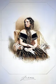 Julie Rettich, nee Gley (born 17 April 1809 in Hamburg)