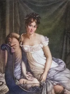 Juliette or Julie Recamier, nee Jeanne Francoise Julie Adelaide Bernard
