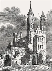 Jumieges Abbey was a Benedictine monastery