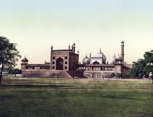 Jumma Musjid Gateway in Delhi, India