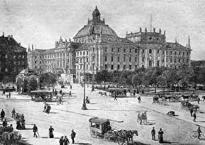 Justizpalast building, Palace of Justice