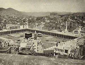The Kaaba in Mecca, c. 1915, Saudi Arabia