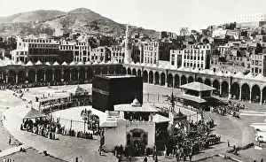 The Kaaba in Mecca, c. 1934, Saudi Arabia