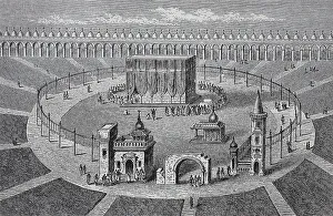 The Kaaba in Mecca in its state 1880