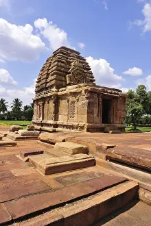 Kadasiddhwsvara Temple Pattadakal Badami Karnataka India Asia October 2010