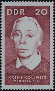 Kaethe Kollwitz, a German paintress