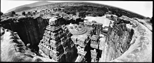 Kailash Temple, Ellora, Aurangabad, Maharashtra, India, Asia, 1977, Asia