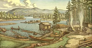 From Kainuu, Fran Qvanland, 1900