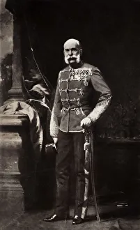 Kaiser Franz Joseph I, historic photograph