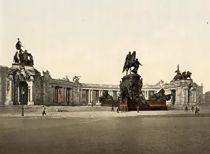 The Kaiser Wilhelm Monument in Berlin
