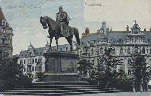 Kaiser Wilhelm Monument in Magdeburg