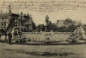 Kaiser Wilhelm Monument in Magdeburg