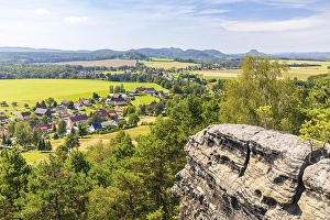 On the Kaiserkrone with panoramic view