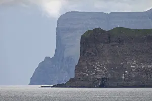 Kalsoy and Cape Enniberg, at 754 metres one of the highest vertical cliffs in the world