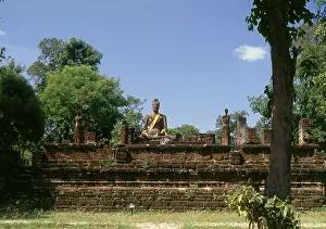 Kamphaeng Phet Historical Park in central Thailand was once part of the Sukhothai Kingdom that flourished in the 13th