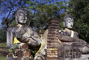 Kamphaeng Phet Historical Park in central Thailand was once part of the Sukhothai Kingdom that flourished in the 13th