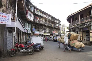 Kanbai bhavan building built in 1932, Charni road, Bombay Mumbai, Maharas htra, India, As ia