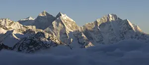 Kangtega and Thamserku, view from Kala Patthar