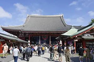 Kannondo Hall, Senso-ji Temple, Tokyo, Japan