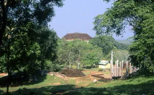 Kantaka Cetiya is one of Sri Lanka's earliest stupas