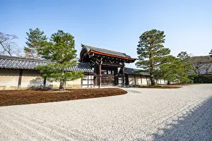 Kare-san-sui rock garden, Zen garden