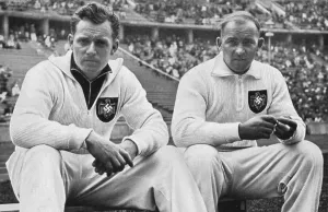 Karl Hein and Erwin Blask, German athletes