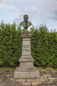 Karl Morre, monument, Bruck an der Mur