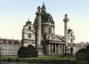 Karlskirche in Vienna, Austria