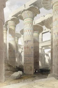 Karnak Temple, largest temple complex of Egypt in Karnak
