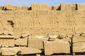 Karnak temple in Luxor, Egypt, Africa