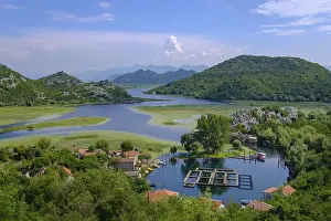 Category Mountain Landscapes Prints: Karuc village, Lake Skadar, Lake Skadar National Park