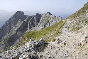 Karwendel mountains in Bavaria Germany