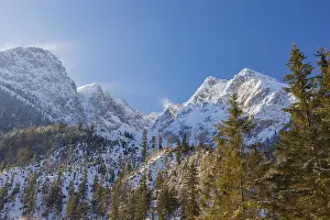 Karwendelmountains in the Eng valley