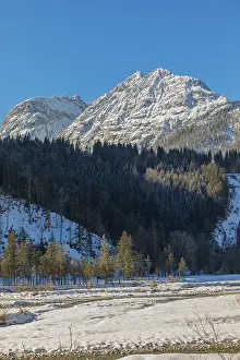 Karwendelmountains in the Eng valley