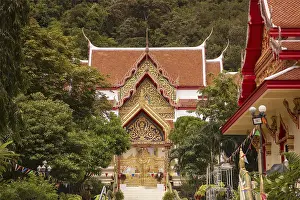 Kata Temple or Wat Kittisangkaram at Kata Town on Phuket isalnd in Thailand
