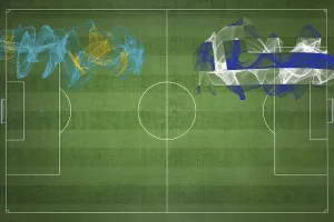 Kazakhstan vs Greece Soccer Match