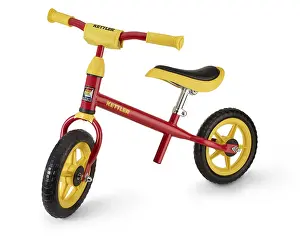 Kettler children's bike in front of a white background