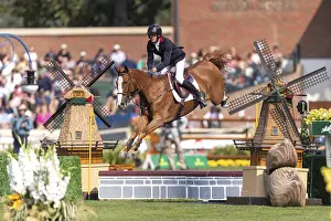 Kevin Staut of France, riding Queens Balou B